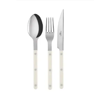 Sabre :: Bistrot Solid Ivory - Dinner Styles