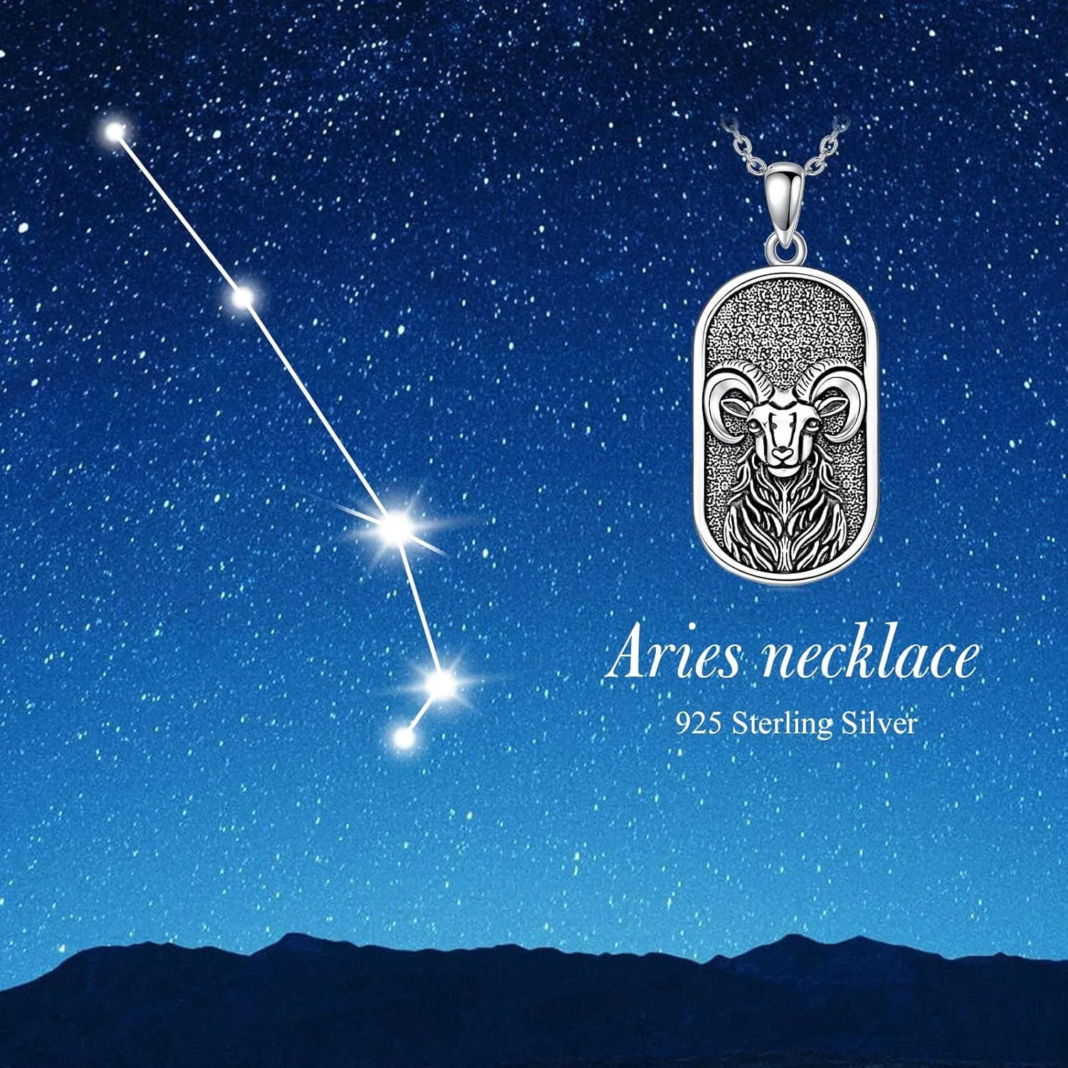 SIMONLY Zodiac Necklace 925 Sterling Silver Constellation Necklace Zodiac Sign Necklaces Horoscope Jewelry Christmas Birthday Astrology Gifts for Women Men Unisex