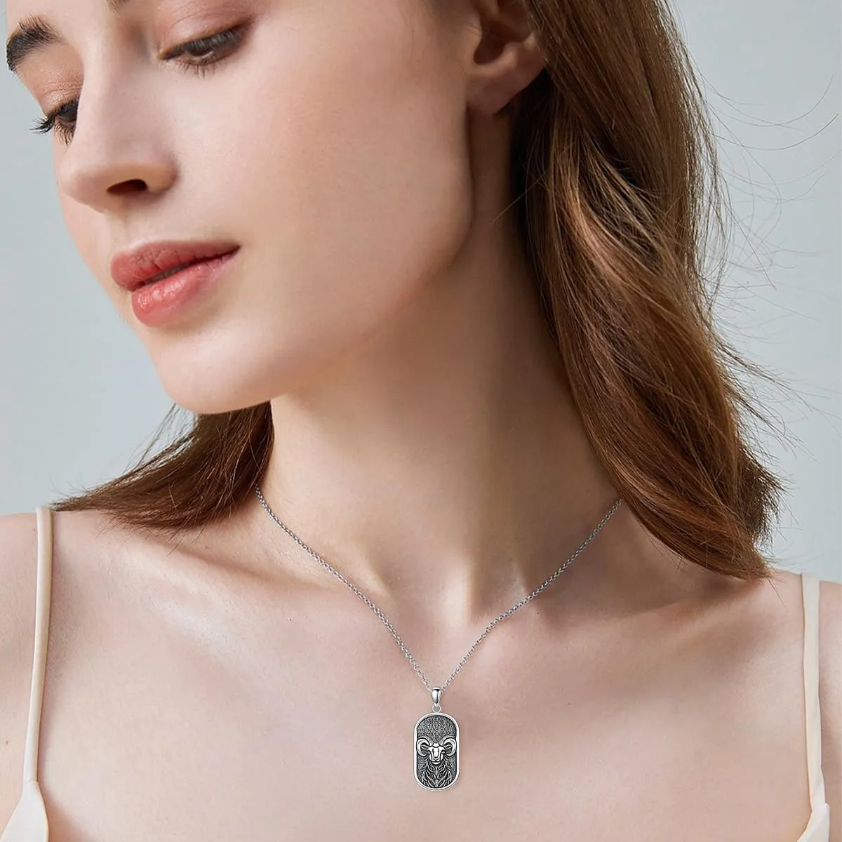 SIMONLY Zodiac Necklace 925 Sterling Silver Constellation Necklace Zodiac Sign Necklaces Horoscope Jewelry Christmas Birthday Astrology Gifts for Women Men Unisex