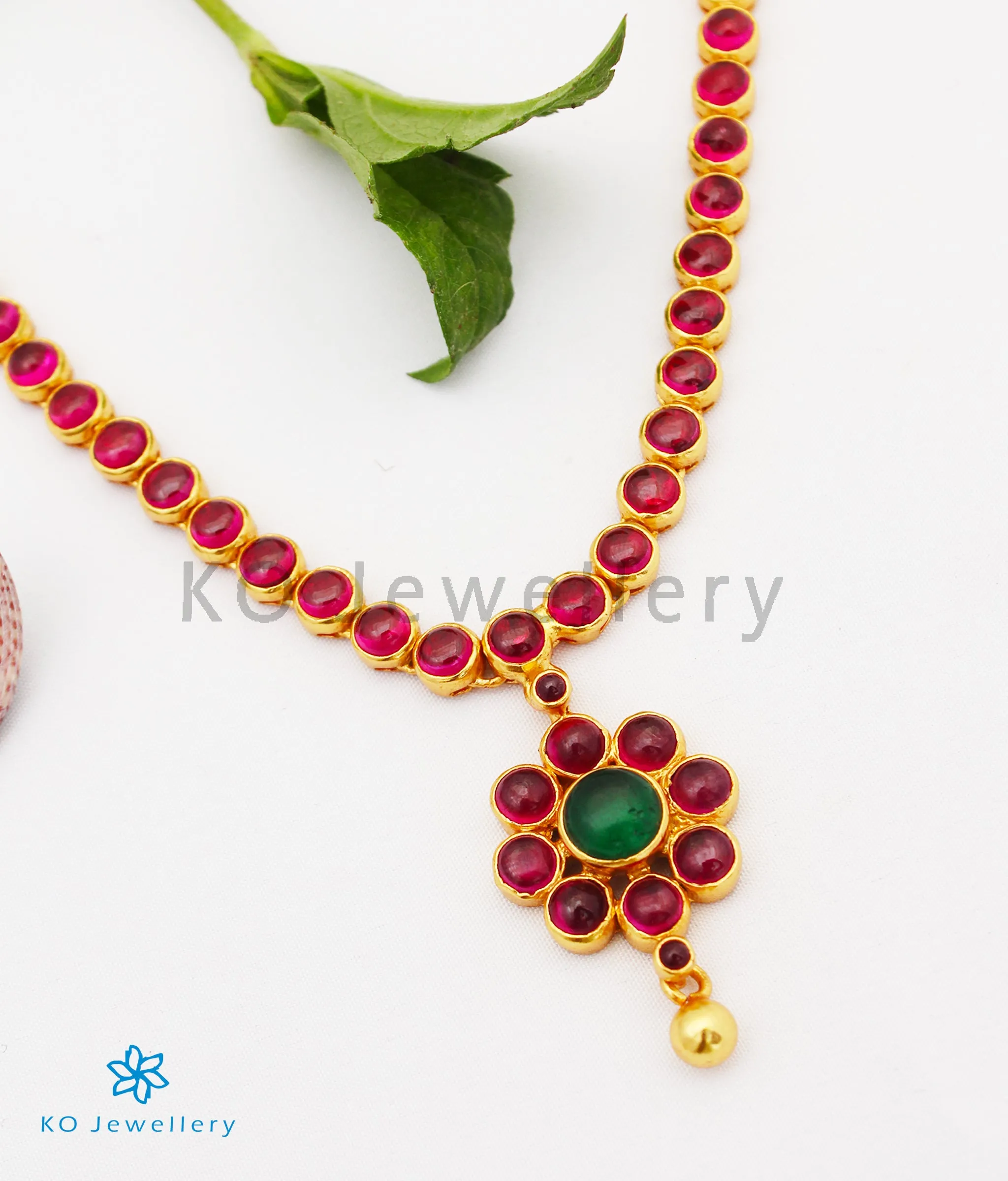The Aum Silver Addigai Necklace