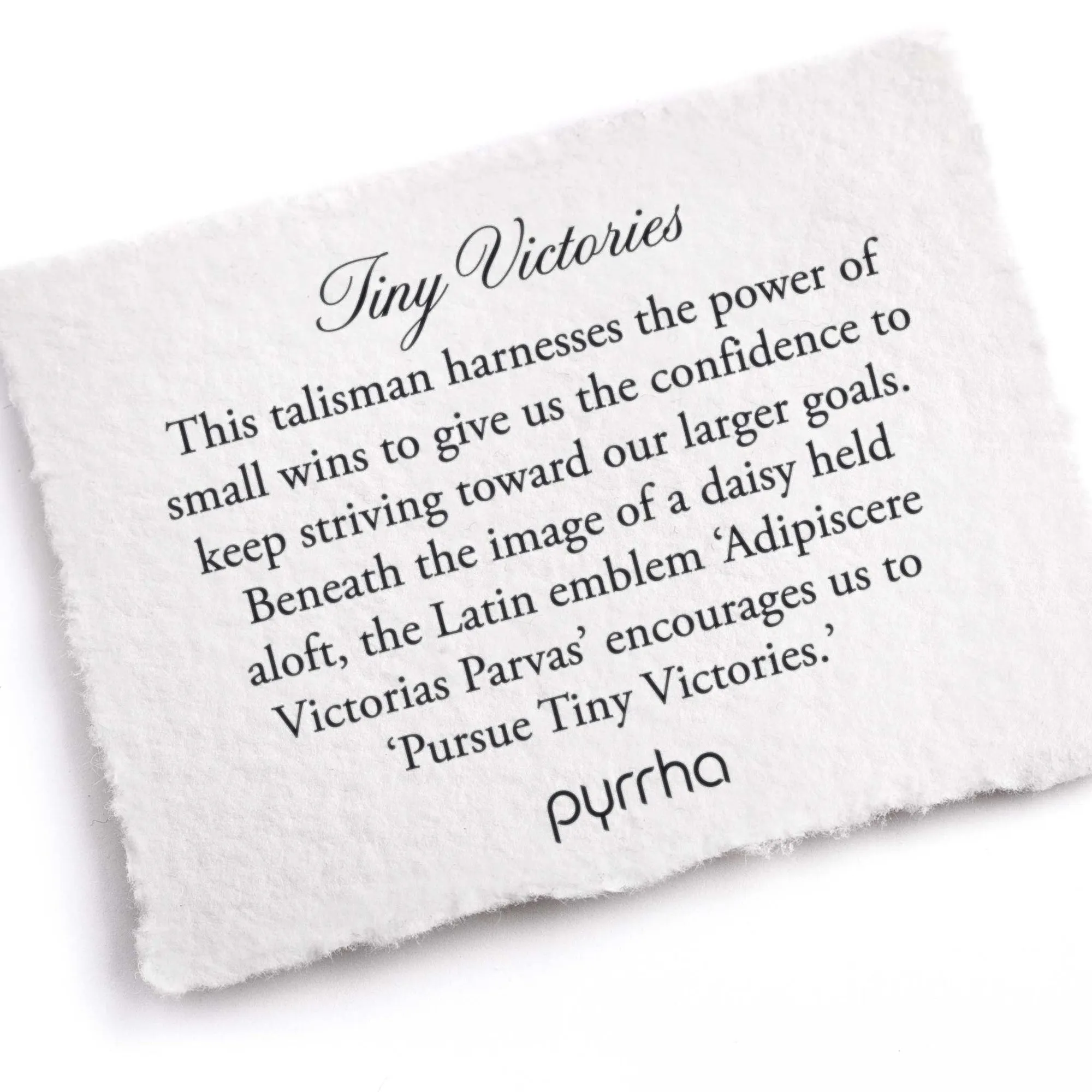 Tiny Victories Talisman Necklace